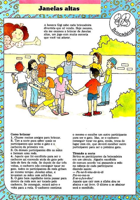 Pesquisar Brincadeiras Infantis No Pinterest - CANAL PEDAGÓGICO: Brincadeiras infantis
