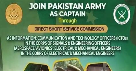 Join Pak Army As Captain Dssc 2024 Apply Now Jobzsearcher