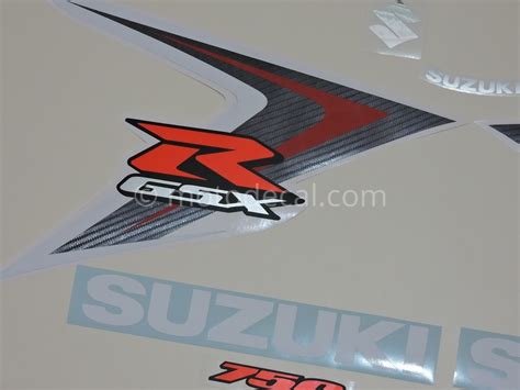 Suzuki Gsx R Blue White Decal Kit By Motodecal