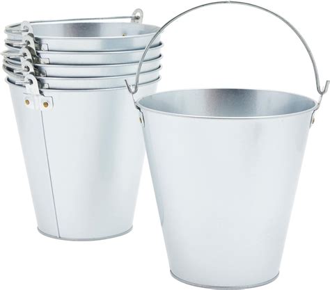 Amazon Regent Metal Buckets Inch X Inch Galvanized Pail With