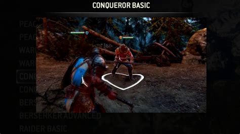 For Honor Conqueror Basic And Advanced Original In Game Youtube