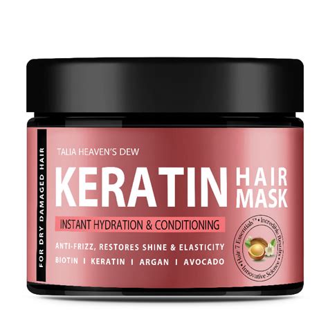 Talia Keratin Hair Mask 250ml Jericho Cosmetics Rejuvenate Your