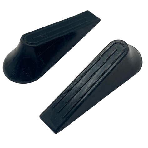 Solid Rubber Door Stop Set 2 Pack Sedco Corp