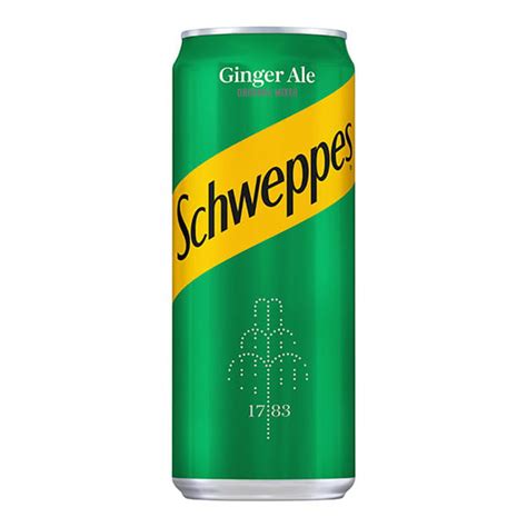 Schweppes Ginger Ale Can 330ml