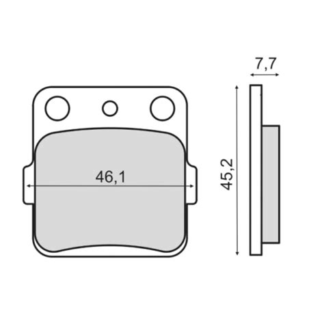 Bremsbeläge Paar Bremse RMS Hinten Sinter Für Suzuki Lt 230 1986 1993