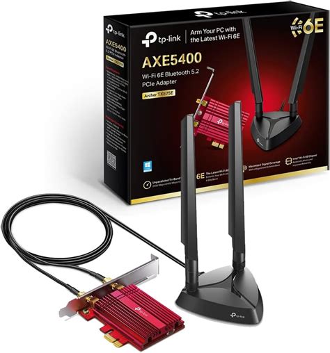 Tp Link Archer Txe E Axe Mbps Scheda Di Rete Wireless Wifi E Pcie