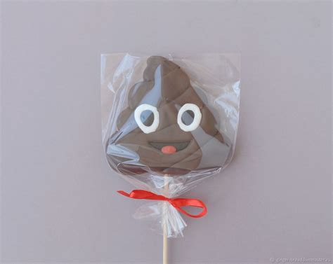 Пряник Какашка. Смайлик эмодзи какашка. Подарок с приколом для детей в ...