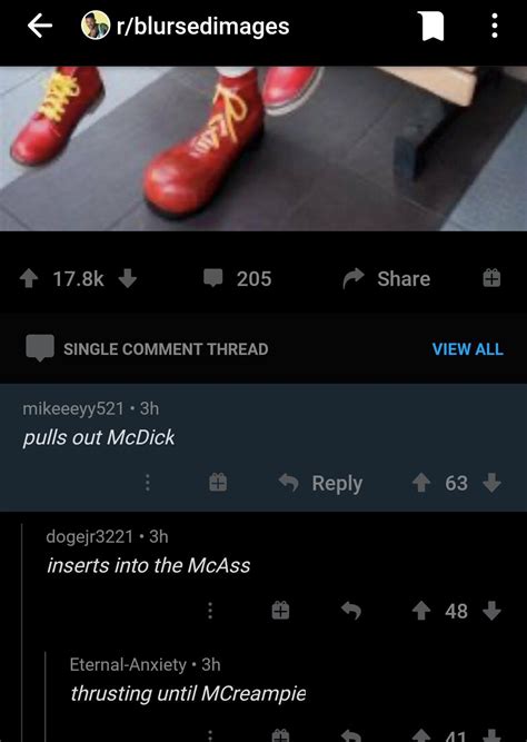 Cursed Mcdonalds Rcursedcomments