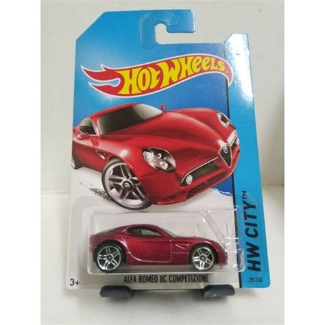 Hot Wheels Alfa Romeo 8C Competizione Shopee Malaysia