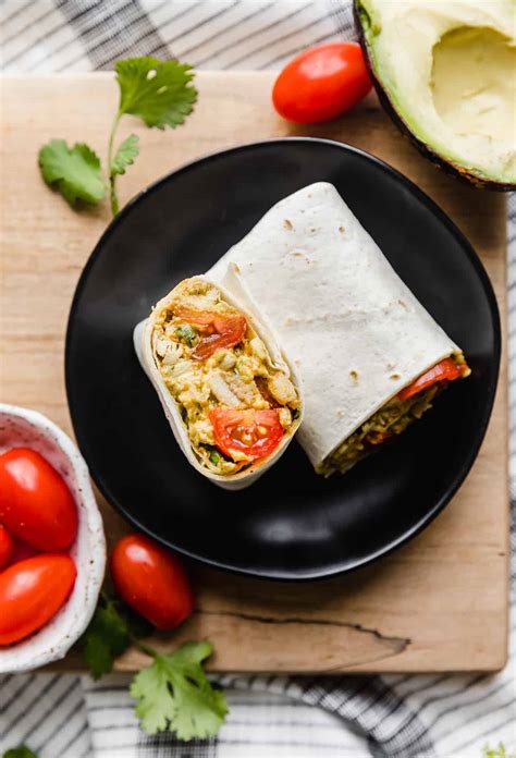 Chicken Avocado Wrap Healthy 5 Minute Meal Salt Baker