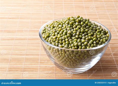 Green Mung Bean Crop Close Up In Agriculture Field Mung Bean Green