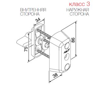 Купить Цилиндр Abloy CY066 в Санкт-Петербурге