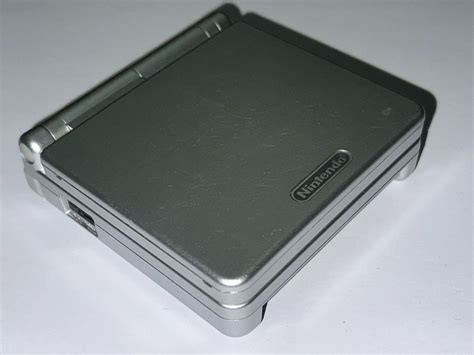 Nintendo Game Boy Advance SP GBA SP Konsole Silber Kaufen Auf Ricardo