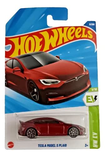 Carrinho Hot Wheels Tesla Model S Plaid Hw Ev Hyw Mercadolivre