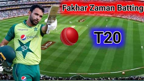 Icc T20 World Cup 2022fakhar Zaman Batting T20 World Cup Fakhar Zaman