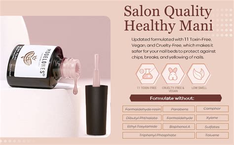 Amazon Modelones Gel Nail Polish Kit 6 Colors Popular Nude Pink