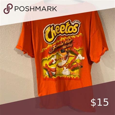 Cheetos Flamin Hot Crunchy T Shirt T Shirt Shirts Crunchy