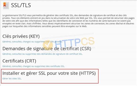 TUTO Comment Installer Un Certificat SSL Sur CPanel