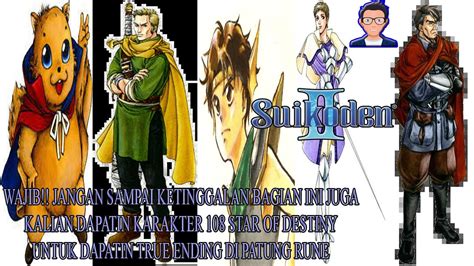 SUIKODEN 2 WITH CHARACTER 108 STAR OF DESTINY HAVING TO GET WITHOUT