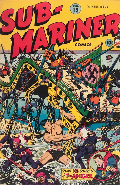 Sub-Mariner Comics #12 Published January 1944 | Key Col