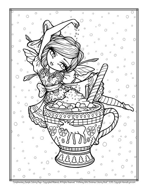 Hot Cocoa Mug Coloring Page Pages For Free Sketch Coloring Page