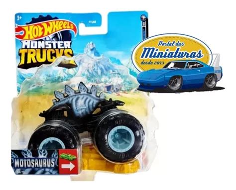 Hot Wheels Monster Trucks Motosaurus Raio X 1 64