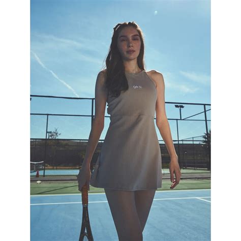 Ryder Act Beige Hot Shot Mini Dress Hipicon