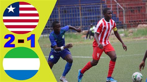 LIBERIA SIERRA LEONE 2 1 All Goals Highlights WAFU ZONE A U 15