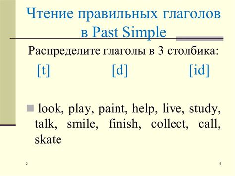 Слова-спутники простого прошедшего времени Илюхина Юлия Сергеевна ...