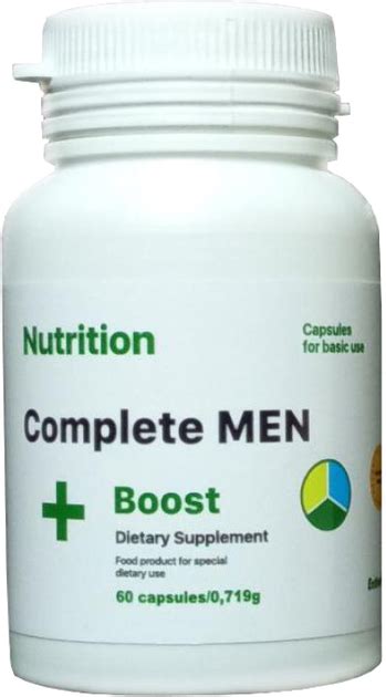Тестостероновый бустер EntherMeal Complete MEN + Boost 60 капсул ...