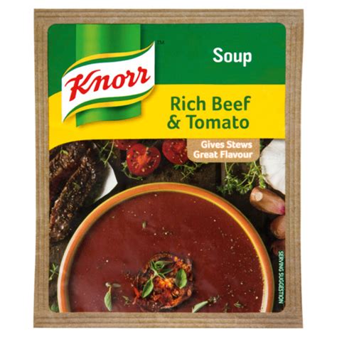 KNORR SOUP RICH BEEF & TOMATO 50g - Exclusively Food