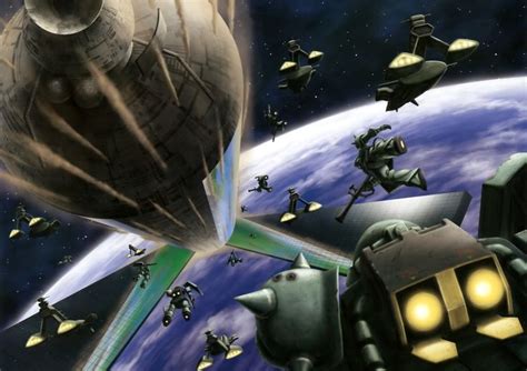 Colony Drop Operation British Gundam Gundam Wallpapers Wallpaper