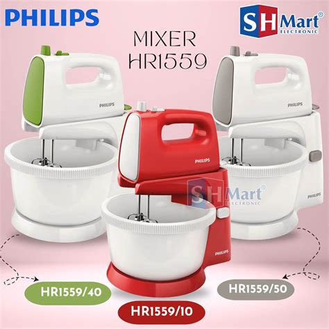 Jual Stand Mixer Philips Hr Hr Kapasitas Liter Garansi