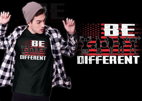 Be Different Graphic by TSHIRTDESIGNEXPRESS · Creative Fabrica