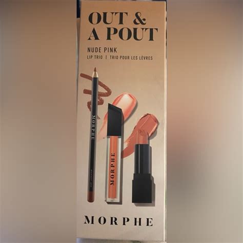 Morphe Makeup Morphe Out A Pout Nude Pink Lip Trio Poshmark