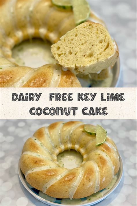 Dairy-Free Key Lime Coconut Cake - Baking with Nessa