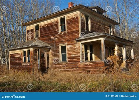 Abandoned House In Fall Stock Photo Image Of Canada 31069626