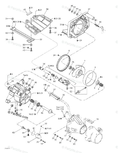 Sea Doo Personal Watercraft 2002 Oem Parts Diagram For Propulsion System