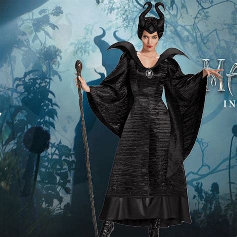 Roupa Da Malévola - Adulto Malévola má Rainha roupa traje cosplay | Shopee Brasil