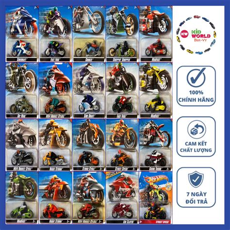 Xe mô hình Hot Wheels Motor Cycles Series Tỷ lệ Shopee Việt Nam