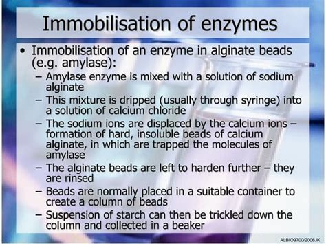 04 Immobilisation Of Enzymes Ppt Free Download