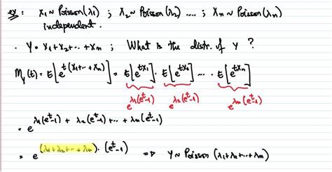 Solved Ey X1∼prisson λ1 X2∼prisson λ2 … Xn∼priscon λn