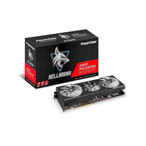 Buy PowerColor Hellhound AMD Radeon RX 6700 XT Gaming Graphics Card ...