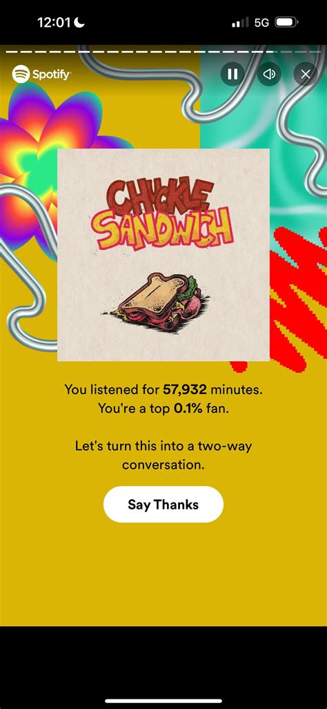 My spotify wrapped : r/ChuckleSandwich