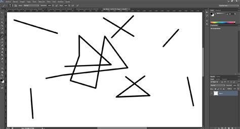 Cómo dibujar Lineas Rectas Photoshop Paso a Paso Muy Fácil 2025