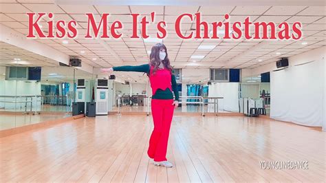 Kiss Me It S Christmas Linedance Cho Kim Liebsch Youtube