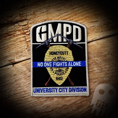 Officer Honeycutt CMPD Fundraising Patch – GHOST PATCH
