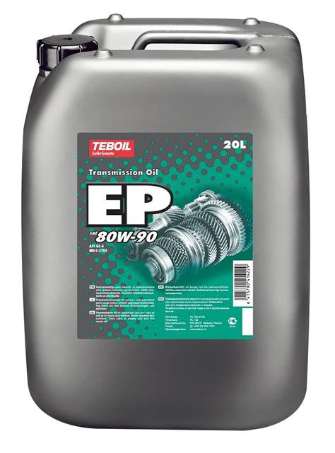 Vaihteistoöljy Teboil EP 80W-90 - Savon Teollisuuspalvelu