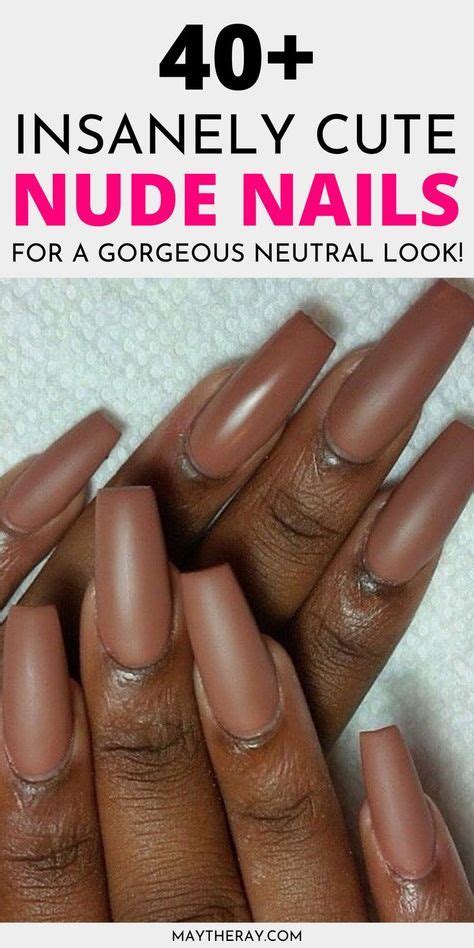 Looking For The Perfect Neutral Nail Ideas Check Out These Stunning Acrylic Nude Nails That Ll