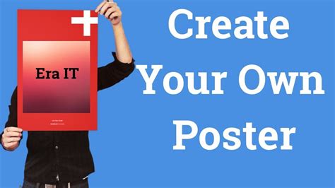 Poster Maker How To Create Your Own Poster In Minutes। Erait Youtube